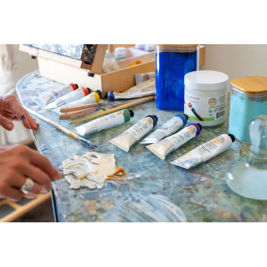 Natural Acrylik Paint Set™, Set of 8 Tubes