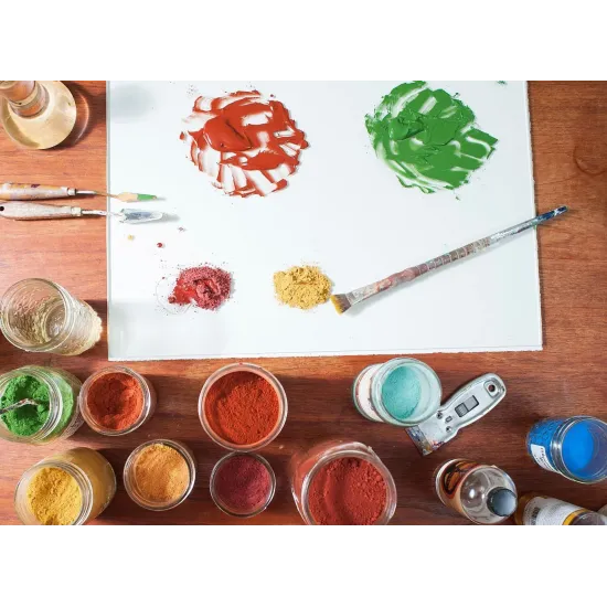 Natural Earth and Mineral Pigments