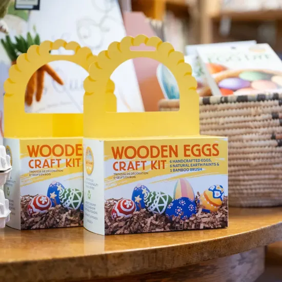 Wooden Eggs Craft Kit