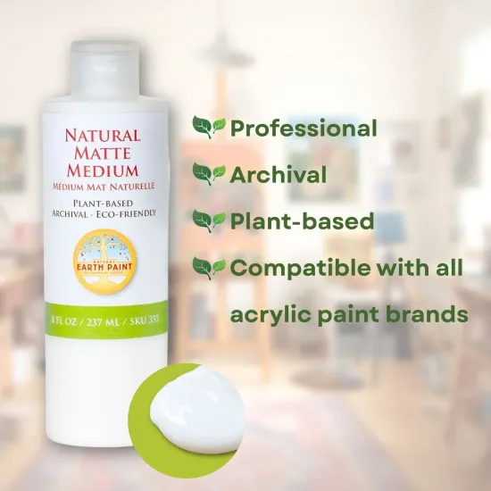 Natural Matte Medium, 8 fl. 